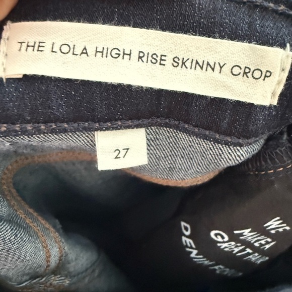 Aritzia Denim Forum The Lola High Rise Skinny Jeans size 27 - Picture 7 of 8